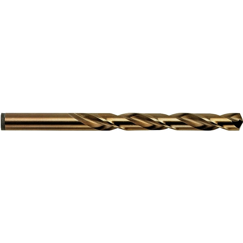 Irwin 63121 Jobber Drill Bit, 21/64 in Dia, 4-5/8 in OAL, Spiral Flute, 21/64 in Dia Shank, Cylinder Shank, Pack of 6