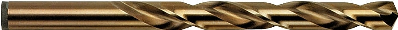 Irwin 63124 Jobber Drill Bit, 3/8 in Dia, 5 in OAL, Spiral Flute, 3/8 in Dia Shank, Cylinder Shank, Pack of 6