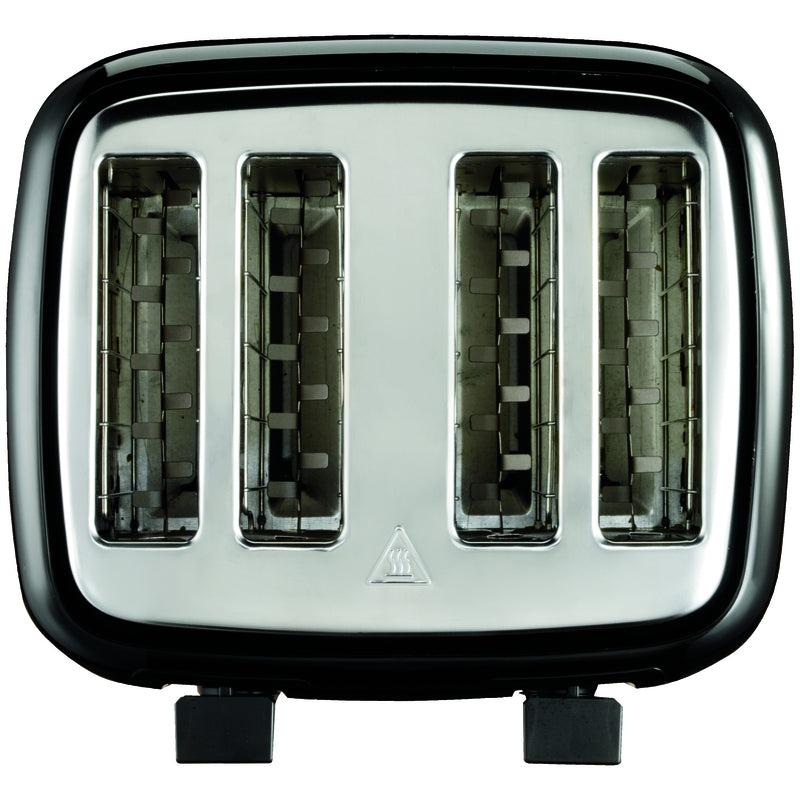 Proctor Silex Plastic Black 4 slot Toaster 8 in. H X 12.25 in. W X 11.31 in. D, Pack of 2