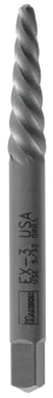 Irwin Hanson POWER-GRIP 534 Series 53402 Screw Extractor, EX-2 Extractor, Spiral Flute, Steel