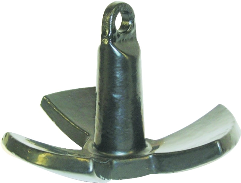 US Hardware M-231B Red River Anchor, Red, Cast Iron, PVC-Coated