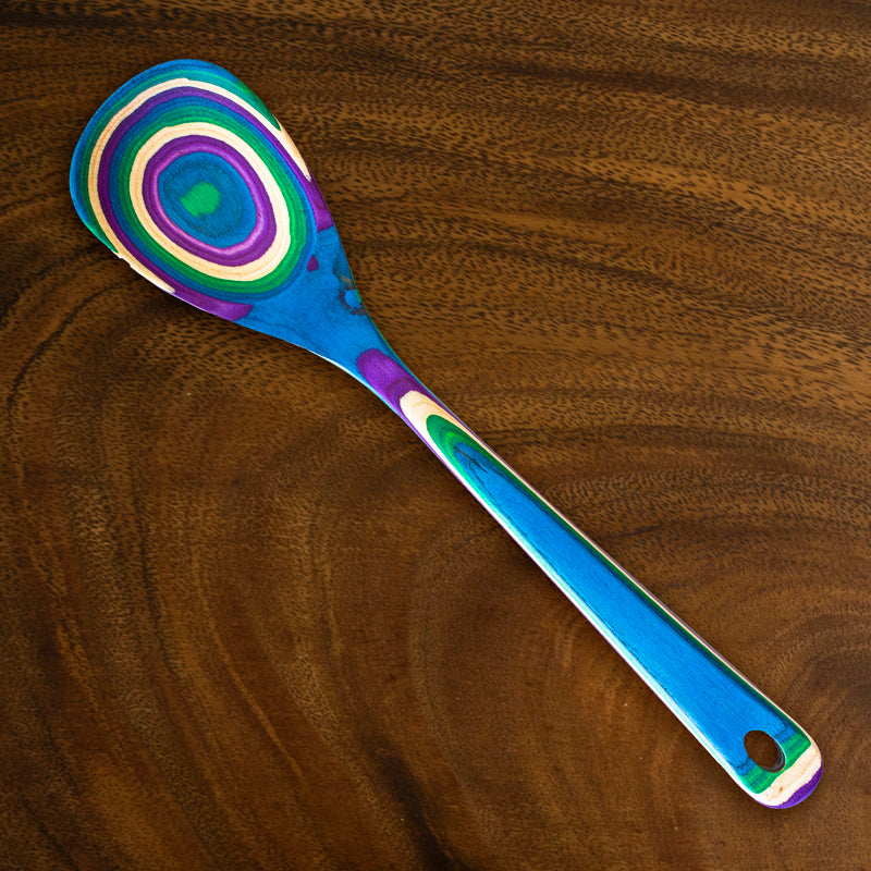 Totally Bamboo Baltique Multicolored Birch Wood Mixing Spoon