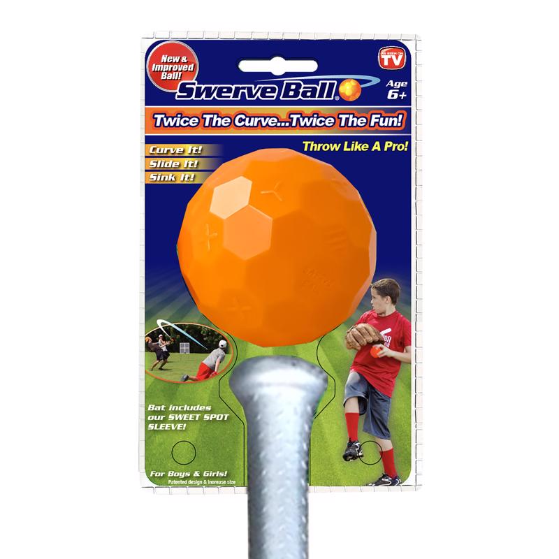 Swerve Sports Ball and Bat Combo Multicolored, Pack of 12