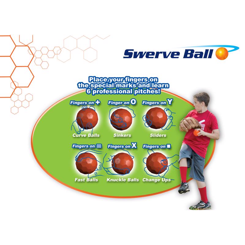 Swerve Sports Ball and Bat Combo Multicolored, Pack of 12