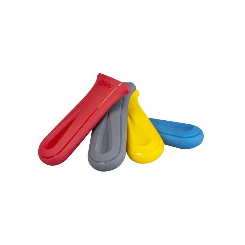 Lodge Deluxe Grey Kitchen Silicone Skillet Handle Holder, Pack of 12