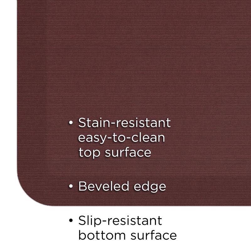 Gel Pro 20 in. W X 30 in. L Burgundy Polyurethane Foam Anti-Fatigue Mat