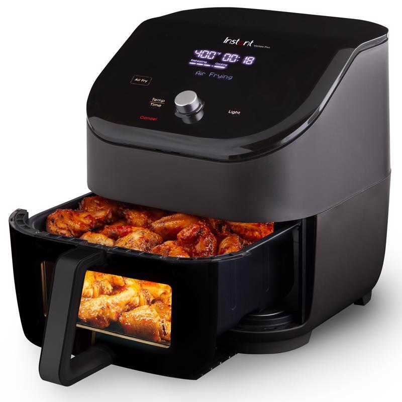 Instant Vortex Black 6 qt Programmable Digital Air Fryer