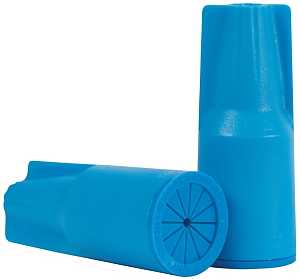 King Innovation 10666 Wire Connector, 22 to 8 AWG Wire, Copper Contact, Blue