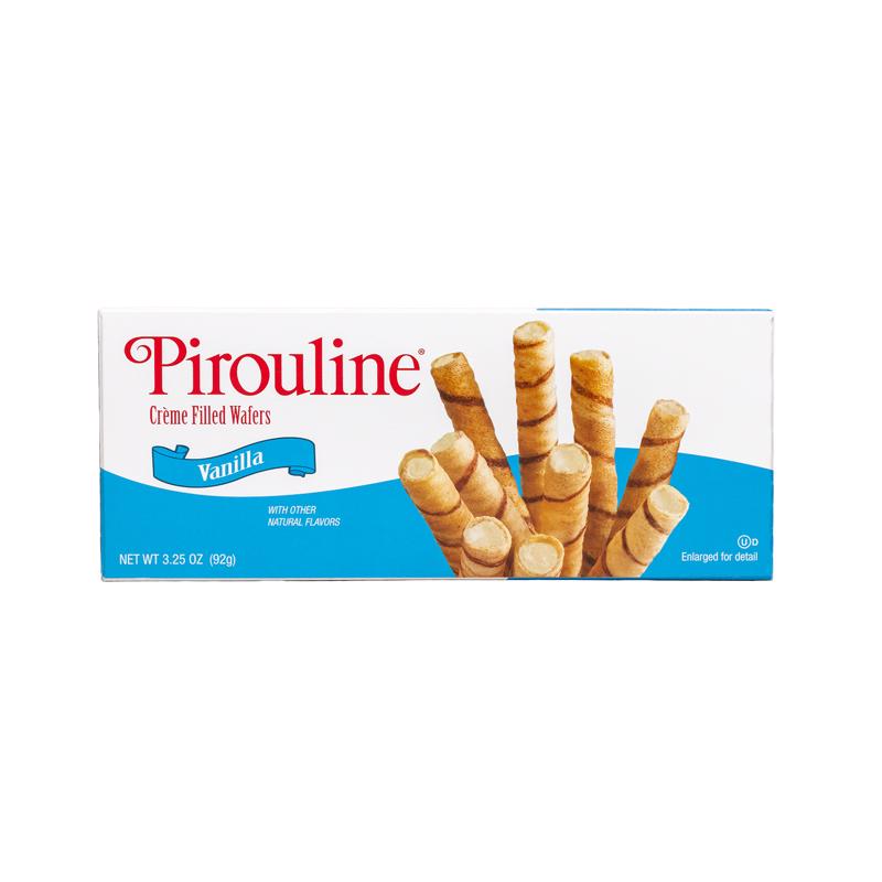 Pirouline Vanilla Rolled Wafers 3.25 oz Boxed