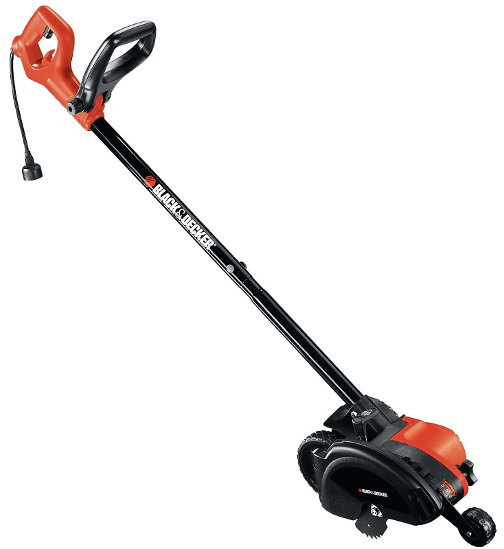 Black+Decker LE750 Edger and Trencher, 12 A, 1-1/2 in D Cutting, 7-1/2 in Dia Blade, Black/Orange
