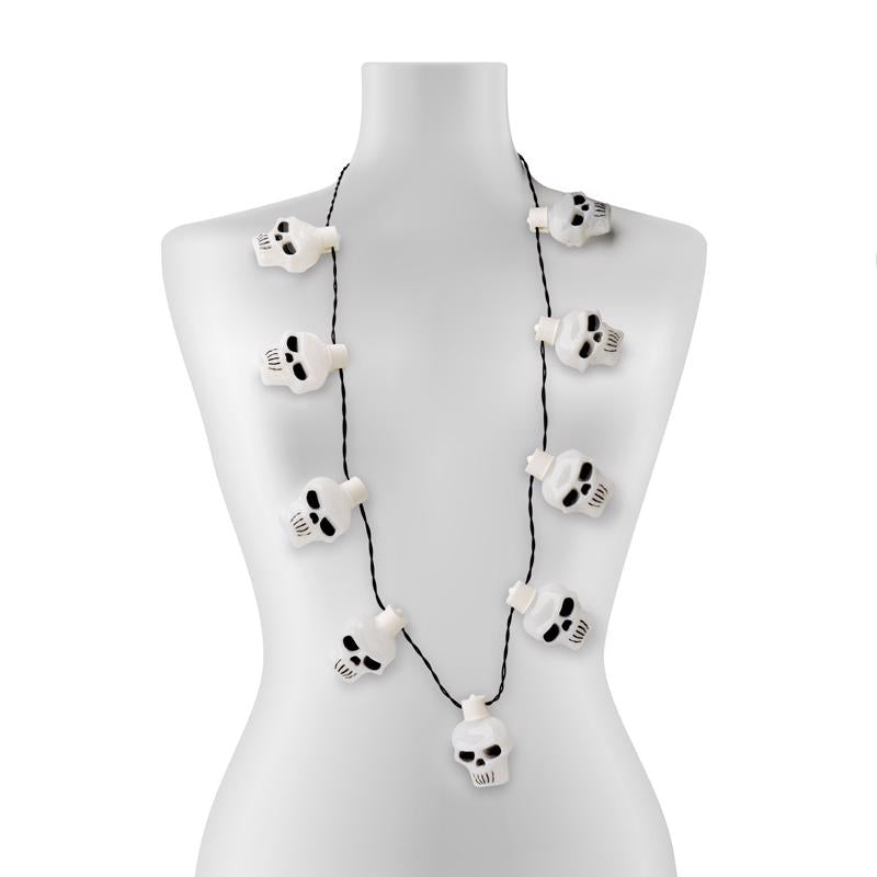 Spooky Lites LED Flashing Halloween Necklace 1 pk, Pack of 24