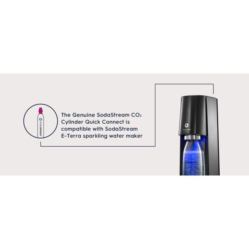 SodaStream Quick Connect Pink 60 L CO2 Cylinder 1 pk, Pack of 18