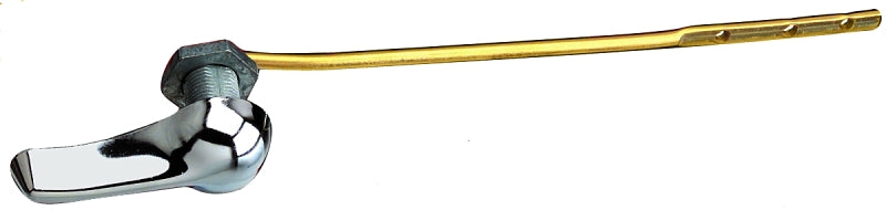 Plumb Pak PP835-58 Toilet Flush Lever, Chrome, Includes: Brass Rod, Metal Nut and Spud