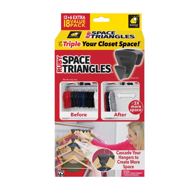 BulbHead Ruby Space Triangles 12 pk