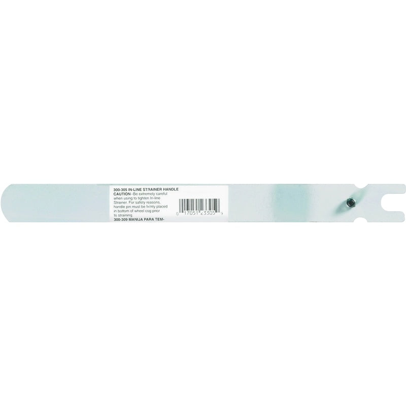 Zareba Fi-Shock 300-305 Strainer Handle, In-Line, Steel