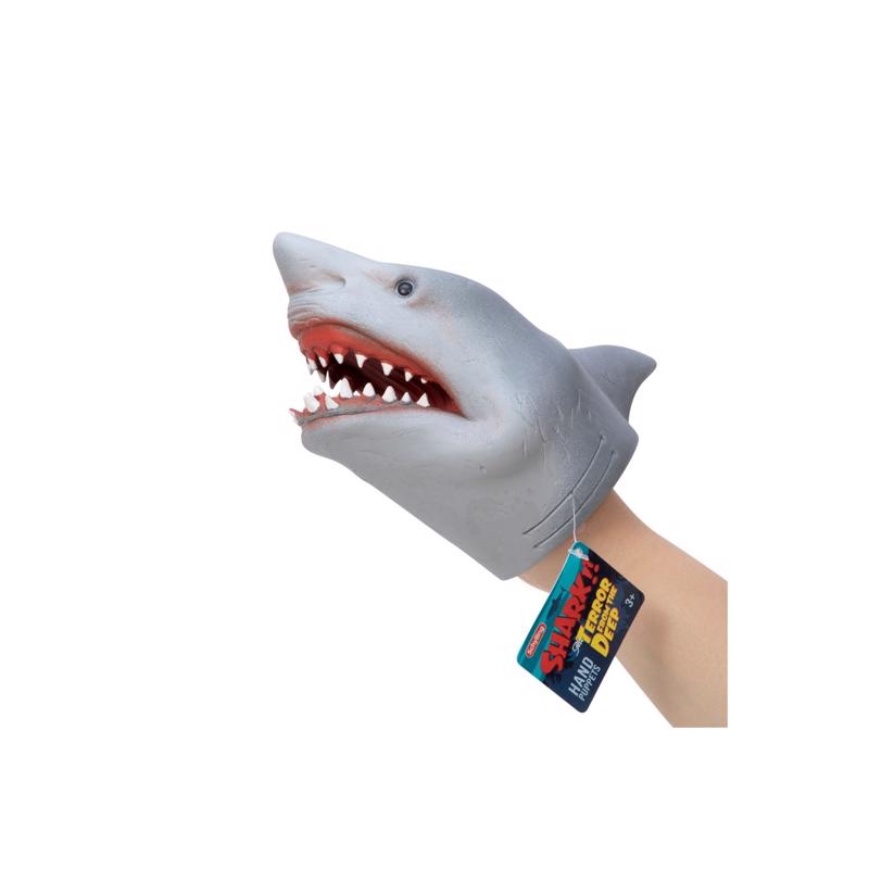 Schylling Shark Hand Puppet Multicolored 1 pc, Pack of 12