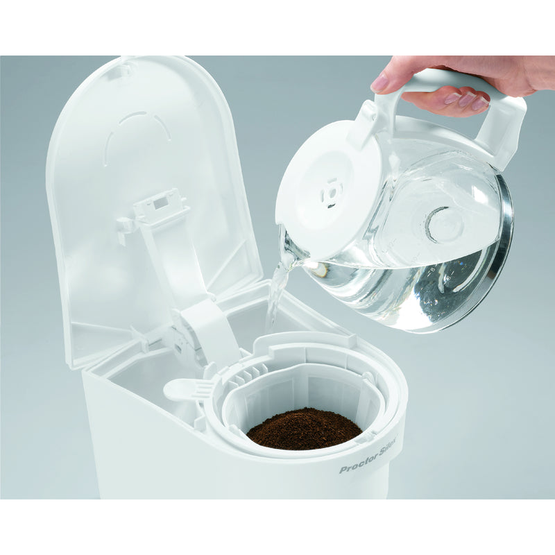Proctor Silex 12 cups White Coffee Maker, Pack of 2