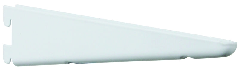 Knape & Vogt 182 Series 182 WH 14.5 Shelf Bracket, 15-1/4 in L, 1.88 in H, Steel