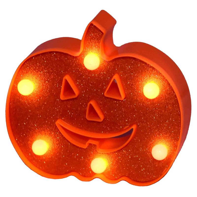 Magic Seasons 4.5 in. LED Spooky Halloween Decor, Pack of 12