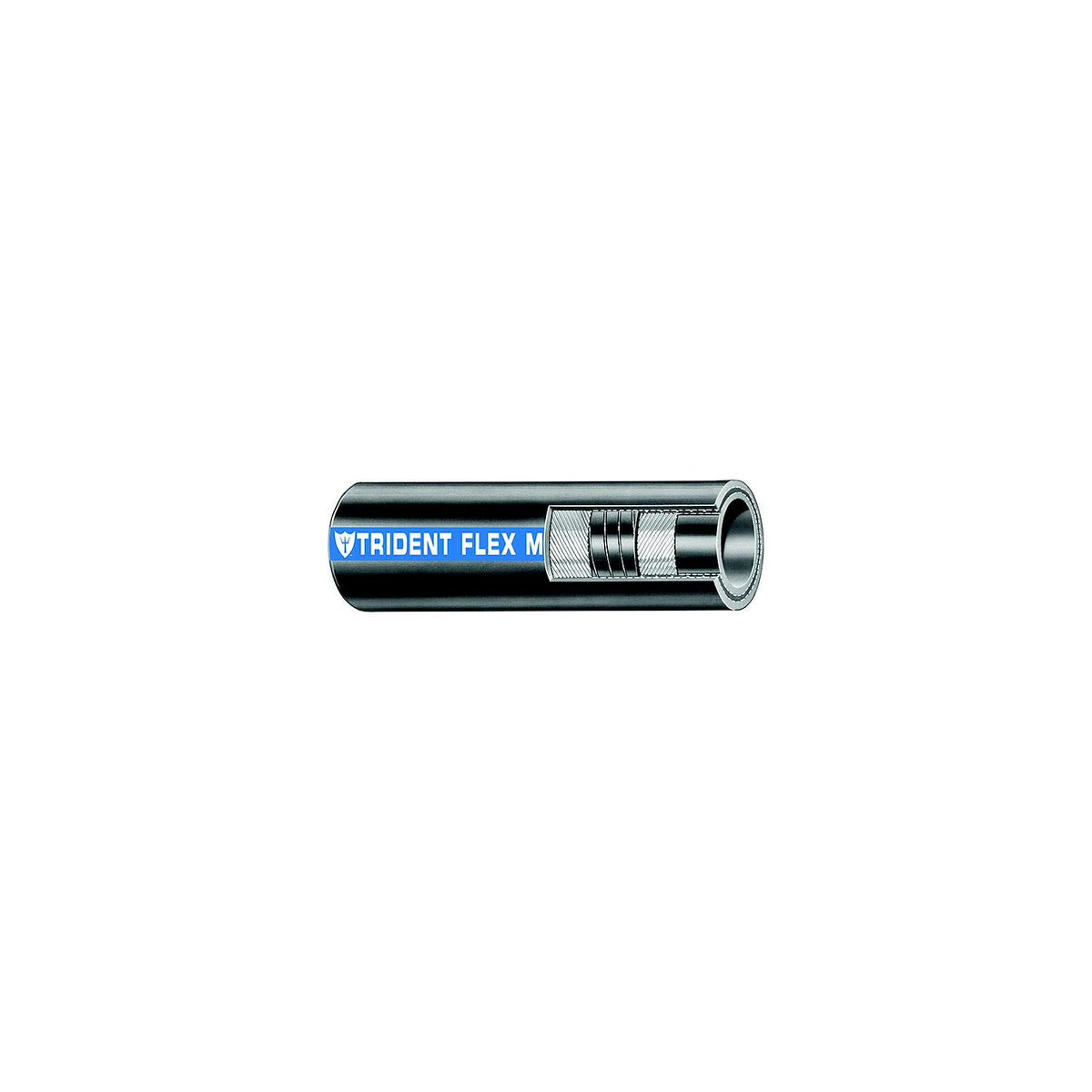 Trident 1000126 Hard Wall Wet Exhaust & Water Hose, 1/2 x 50'