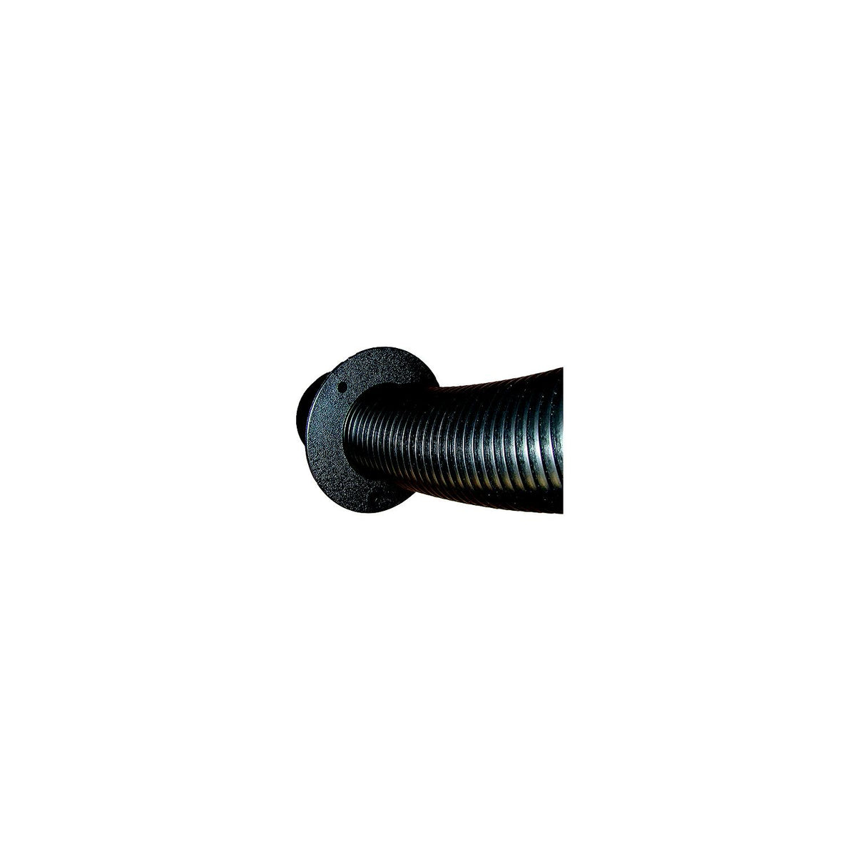 Trident Marine 4' White Stern Flex Hose w/Transom Flange
