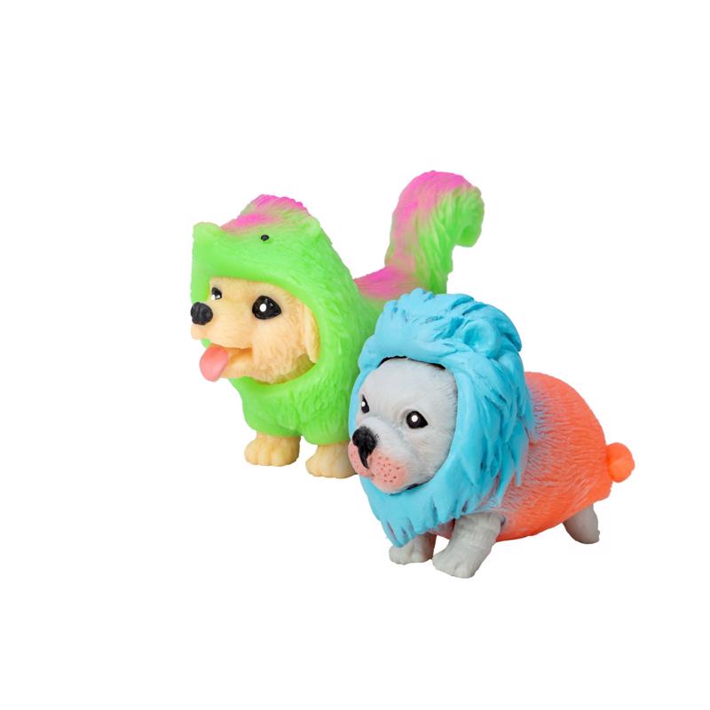 Schylling Party Animals Rave Puppies Fidget Toy Assorted, Pack of 24