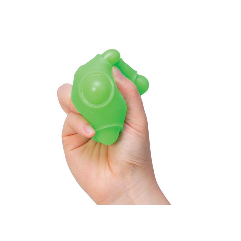 Schylling NeeDoh Happy Snappy Ball Assorted, Pack of 12