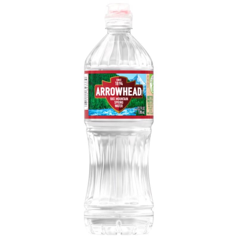 Arrowhead Spring Water 700 ml 1 pk, Pack of 24