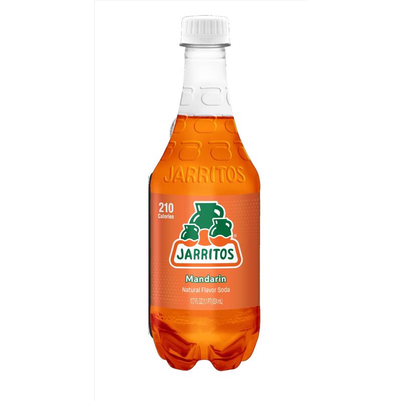 Jarritos Orange Soda 17.7 oz 1 pk, Pack of 24