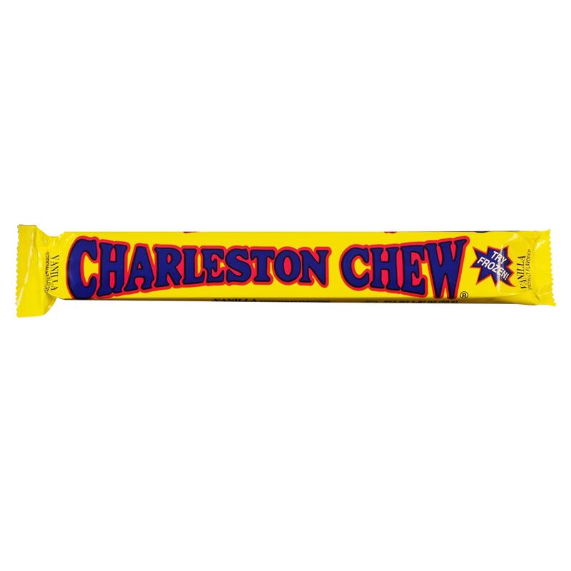 Tootsie Roll Charleston Chew Vanilla Candy Bar 1.87 oz, Pack of 24