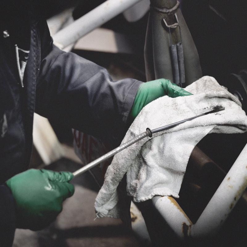 Watson Gloves Green Monkey L Nitrile Textured Pattern Green Disposable Gloves