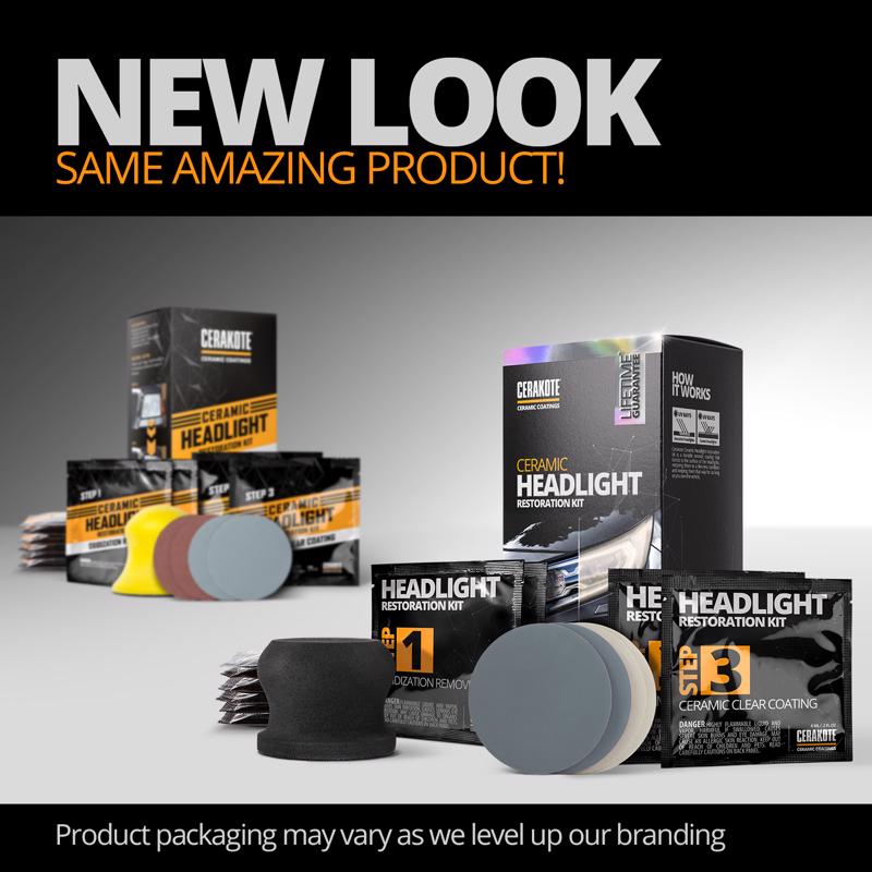 Cerakote Ceramic Headlight Restoration Kit