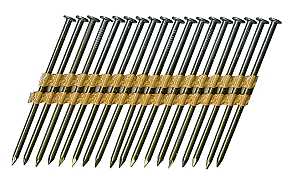 ProFIT 0616171 Framing Nail, Plastic Strip Collation, 3 in L, 11, Steel, Bright, Round Head, 4000/PK