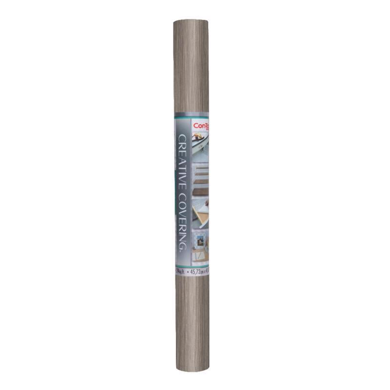Con-Tact Creative Covering 16 ft. L X 18 in. W Gray Shelf and Drawer Liner, Pack of 6