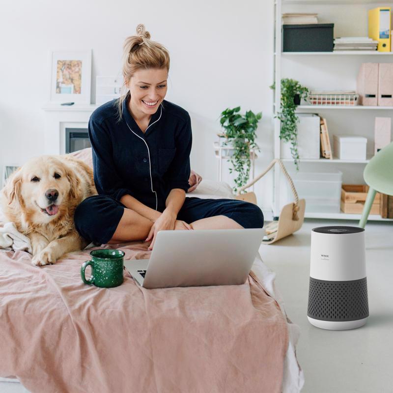 Winix A231 Carbon True HEPA Air Purifier Tower 230 sq ft