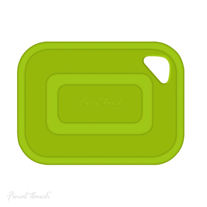 Final Touch 8 in. L X 6 in. W Plastic Cutting Board, Pack of 12