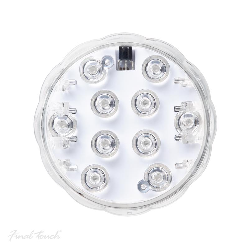 Final Touch Clear Plastic Color Changing Cooler LED Lights