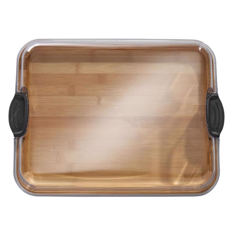 Lifetime Brands 14 in. L X 11 in. W Bamboo Cutting Board & Serve Tray, Pack of 2