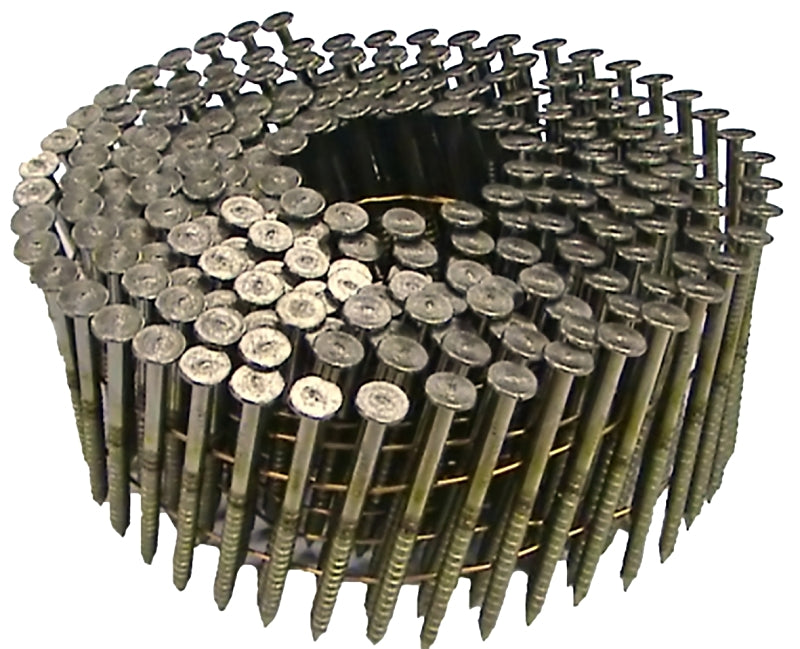 ProFIT 0634171 Series Framing Nail, Wire Weld Collation, 3 in L, 11 Gauge, Steel, Galvanized, Round Head, Ring Shank