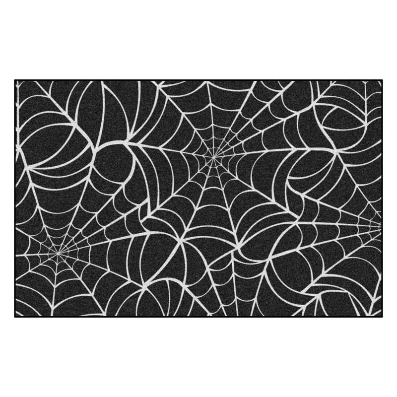 Fanmats 30 in. W X 20 in. L Multi-Color Spider Web Nylon Door Mat, Pack of 6
