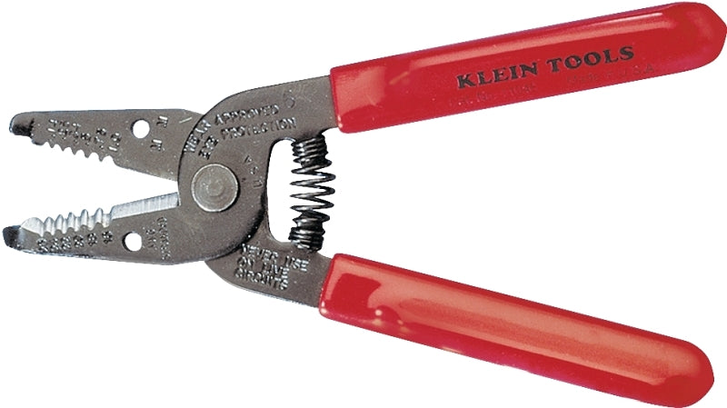 Klein Tools 11046 Wire Stripper, 16 to 26 AWG Wire, 16 to 26 AWG Stripping, 6-1/4 in OAL, Textured Handle