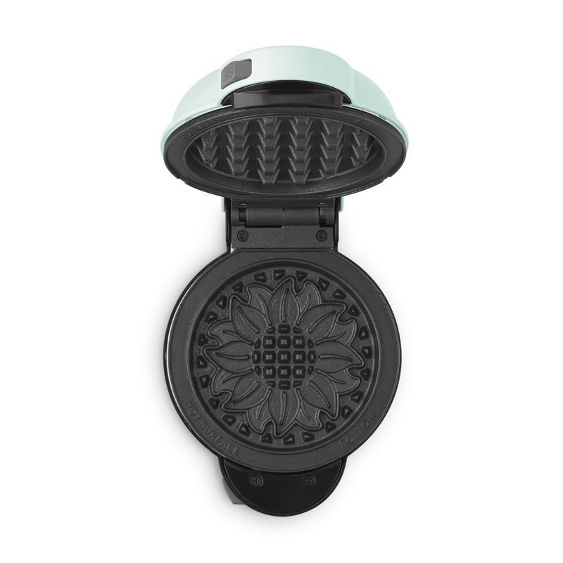 Dash MultiMaker 1 waffle Gray Metal Mini Waffle Removable Plates