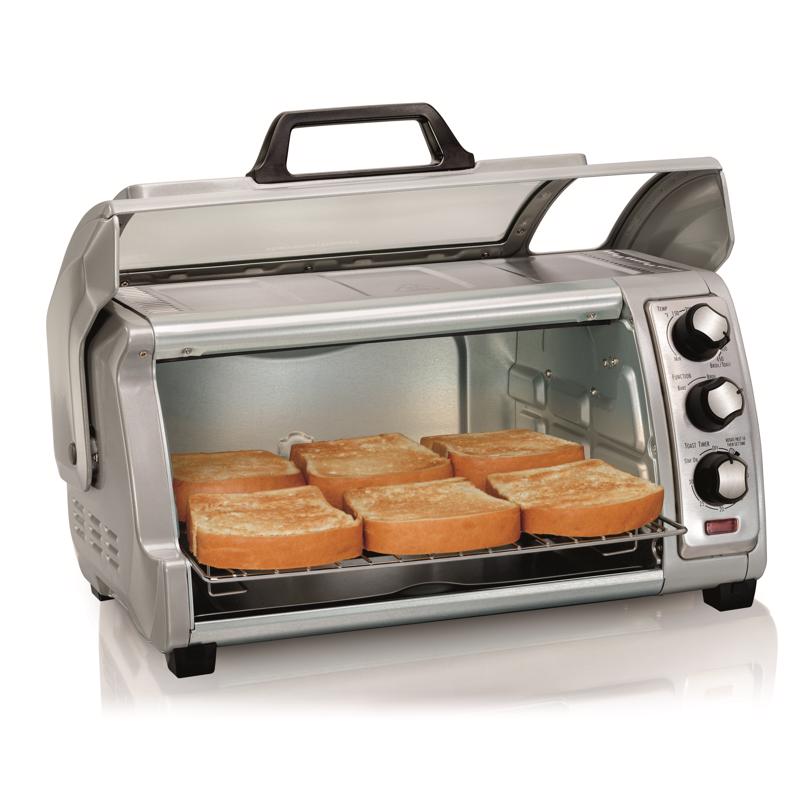 Hamilton Beach Metal Silver 6 slot Toaster Oven 10.81 in. H X 20.13 in. W X 16.69 in. D