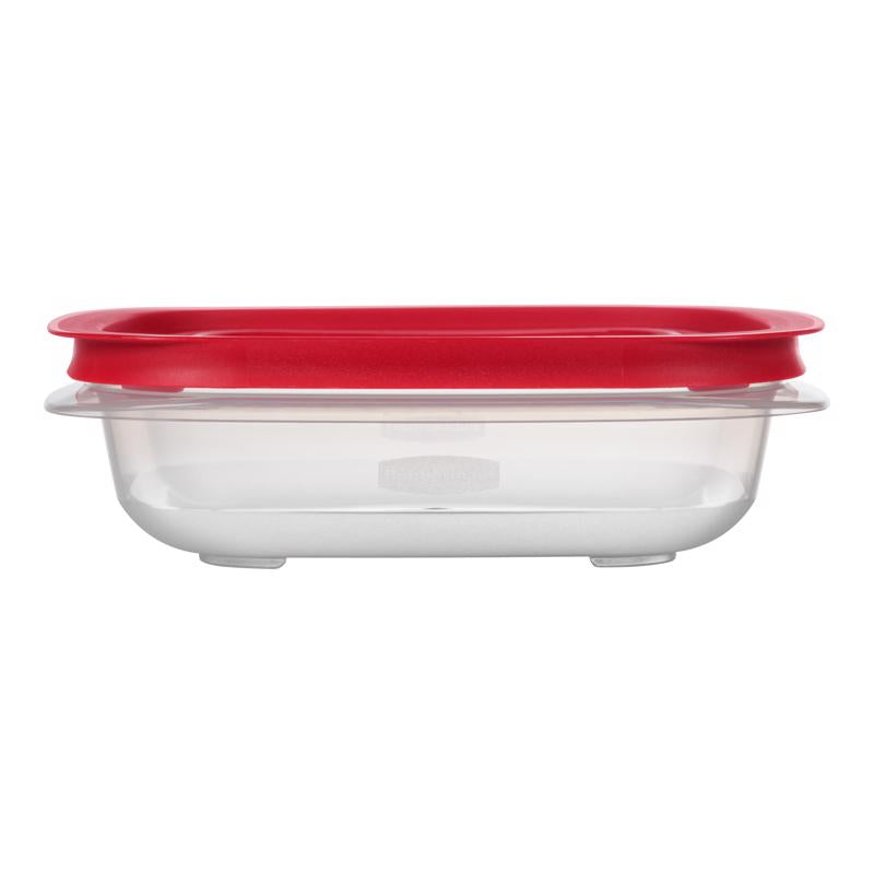 Rubbermaid Easy Store 4.92 cups Clear Food Storage Container 1 pk, Pack of 4