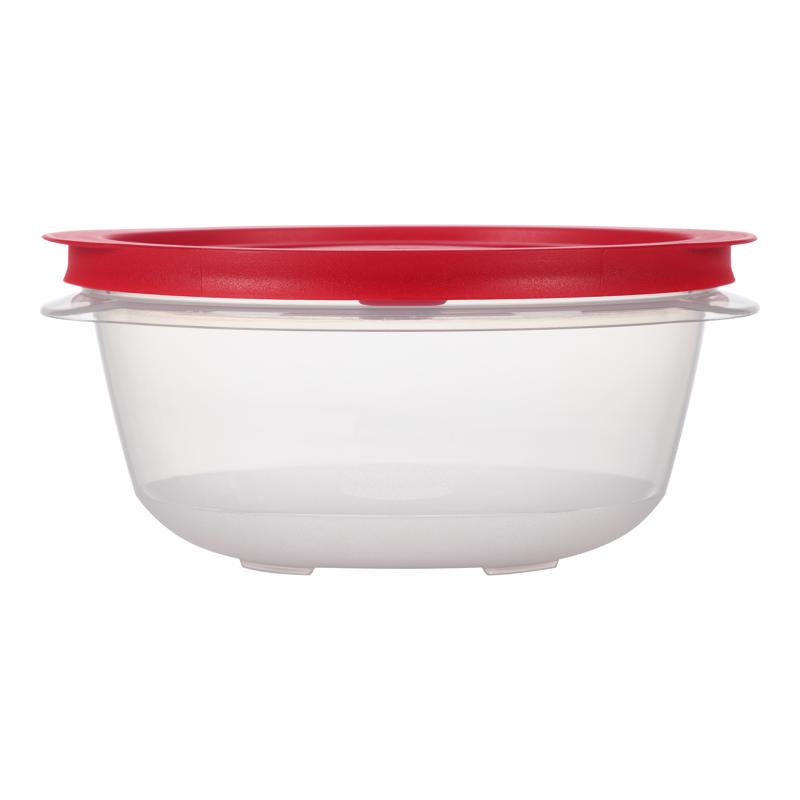 Rubbermaid Easy Store 5.94 cups Clear Food Container and Lid 1 pk, Pack of 2