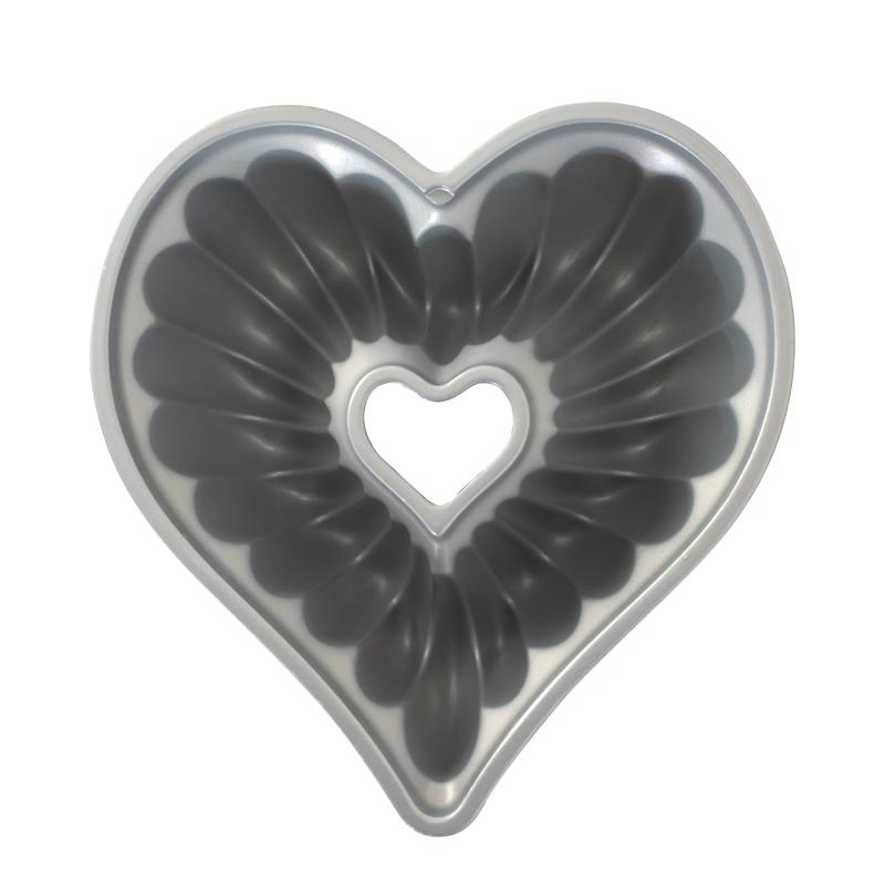 Nordic Ware 10.5 in. W X 11 in. L Heart Bundt Pan Pink 1 pc