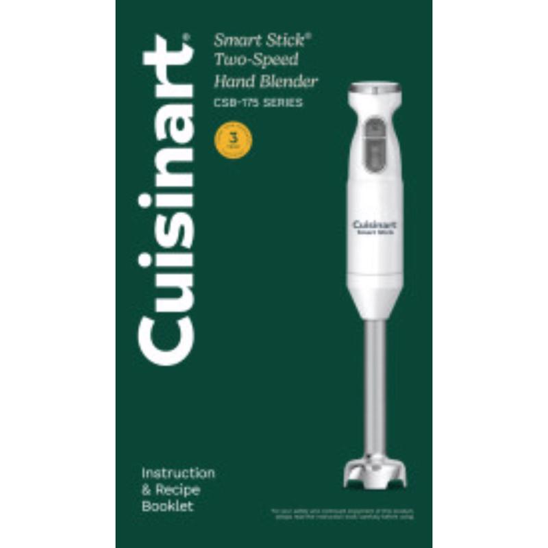 Cuisinart Smart Stick Silver 3 cups 2 speed Immersion Mixer