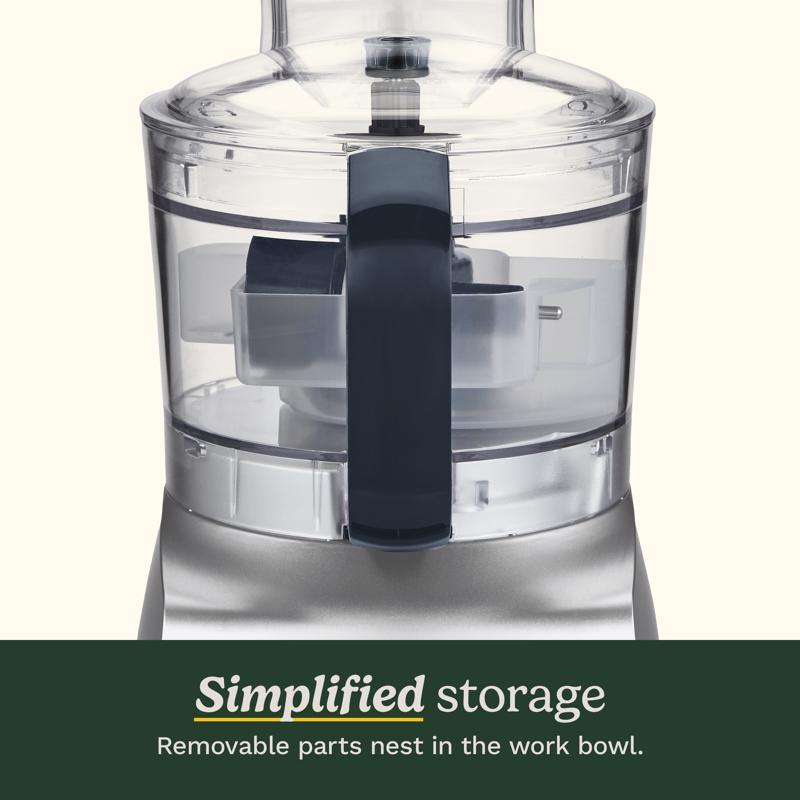 Cuisinart Brushed Nickel Silver 5 cups Food Processor 250 W