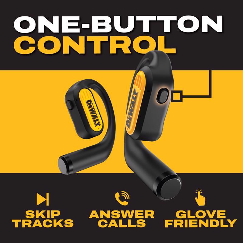 Dewalt Wireless Bluetooth Over Ear Earbuds
