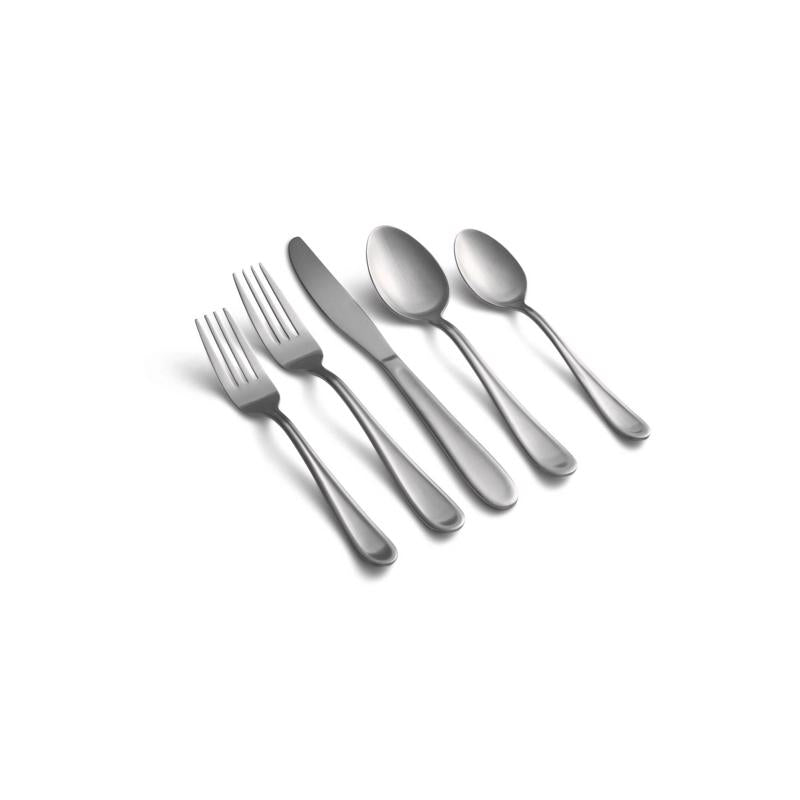 Cambridge Malibu Silver Stainless Steel Dinner Spoon Set 6 pc